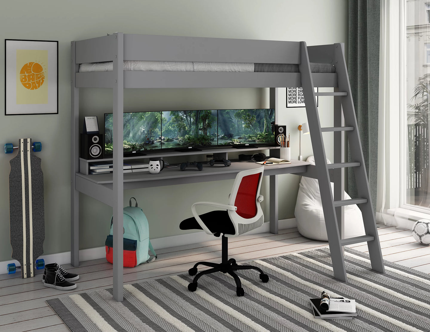 Estella High with Gaming Desk